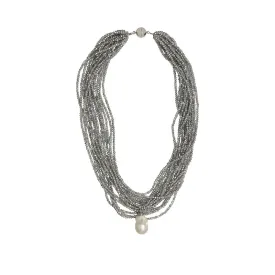 192-21-S | THE CRYSTAL NECKLACE IN SILVER