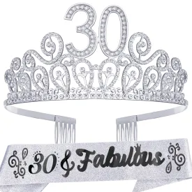 30th Birthday, 30th Birthday Gifts for Her, 30th Birthday Decorations, 30th Birthday Sash