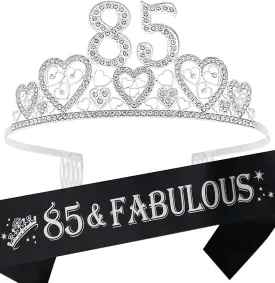 85 Birthday, 85th Birthday Gifts for Women, 85th Birthday Tiaras for Women, 85th Birthday