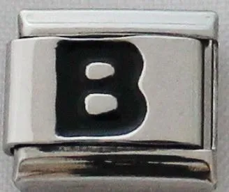 Black Letter B 9mm Charm