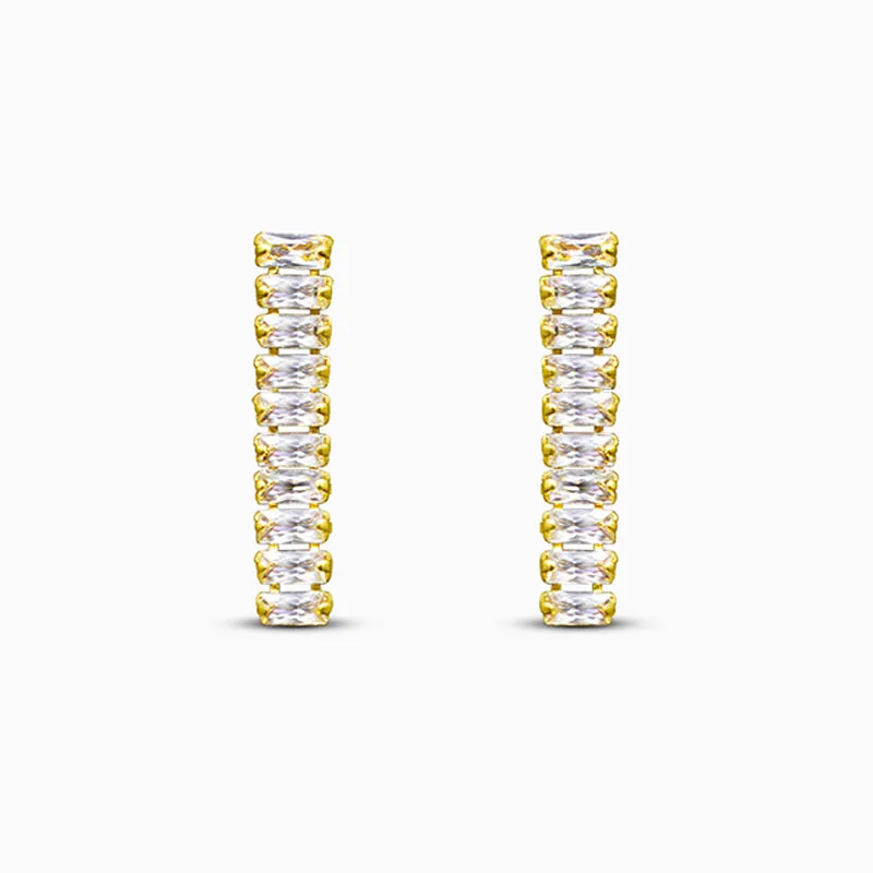 Glistening Drop Earrings