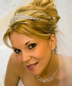 Gorgeous Silver Swarovski Crystal Wedding Tiara