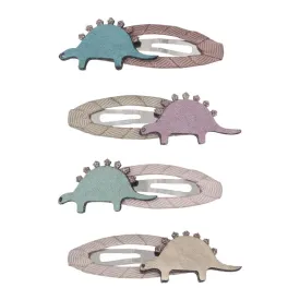 Hair Clips - Dino Friends