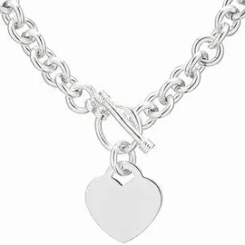 Heart Toggle Necklace