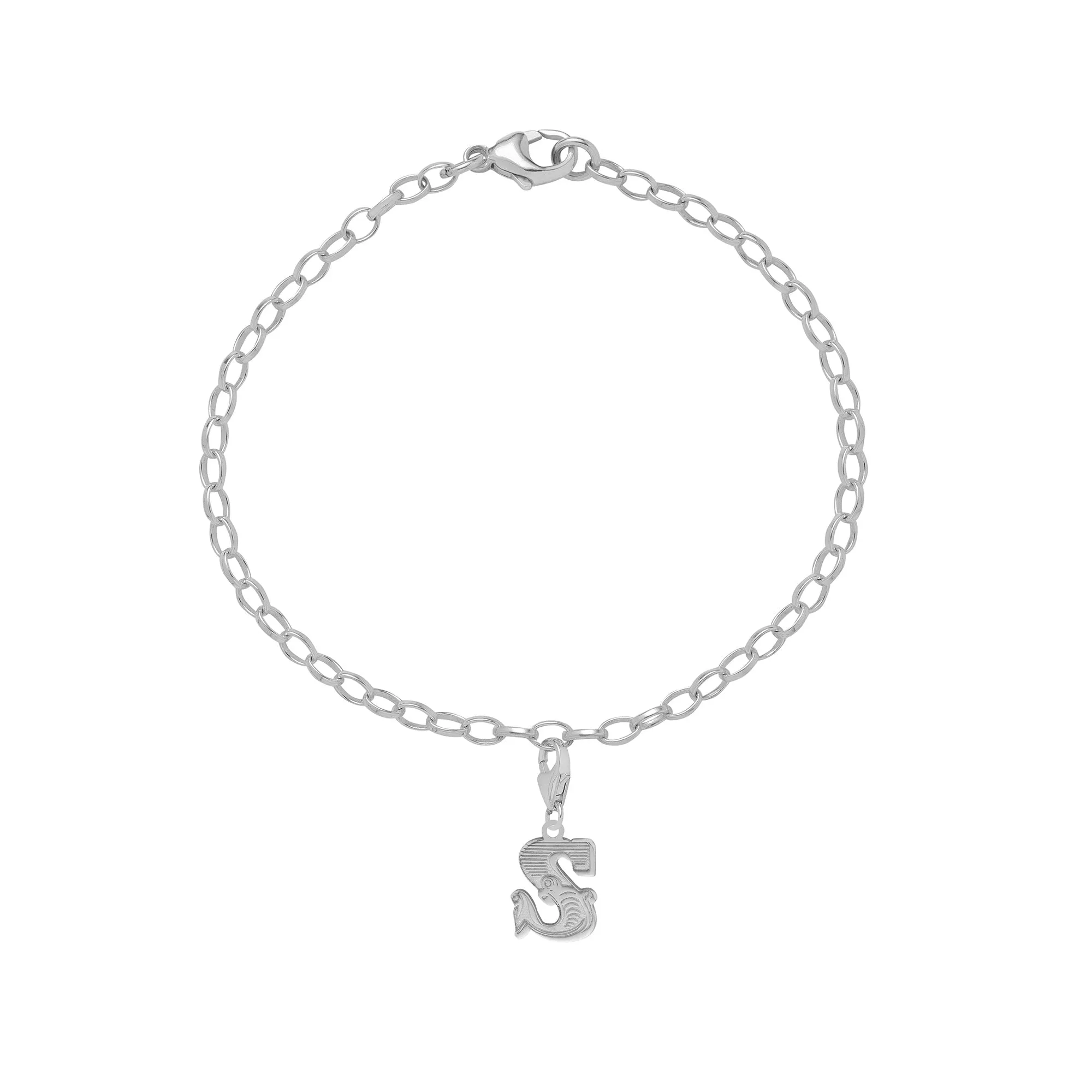 Letter S Starter Charm Bracelet