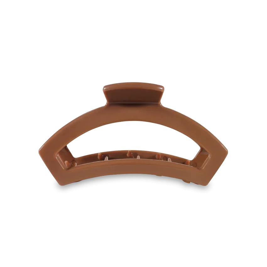 Medium Teleties Open Claw Clip - Caramel