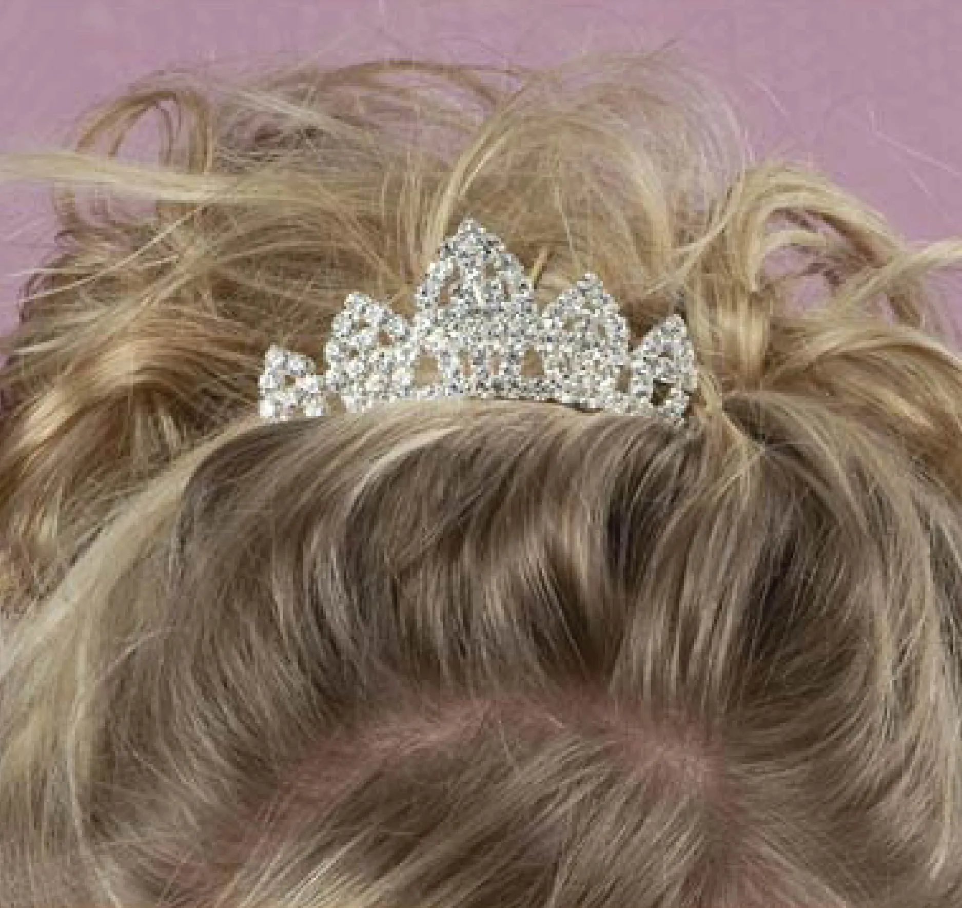 Mini Tiara Hair Comb