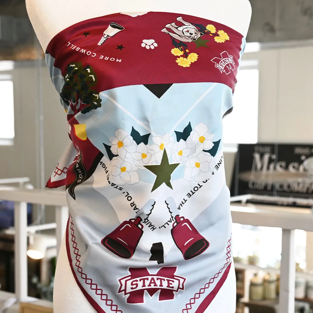 Mississippi State Bulldogs Saturday Scarf