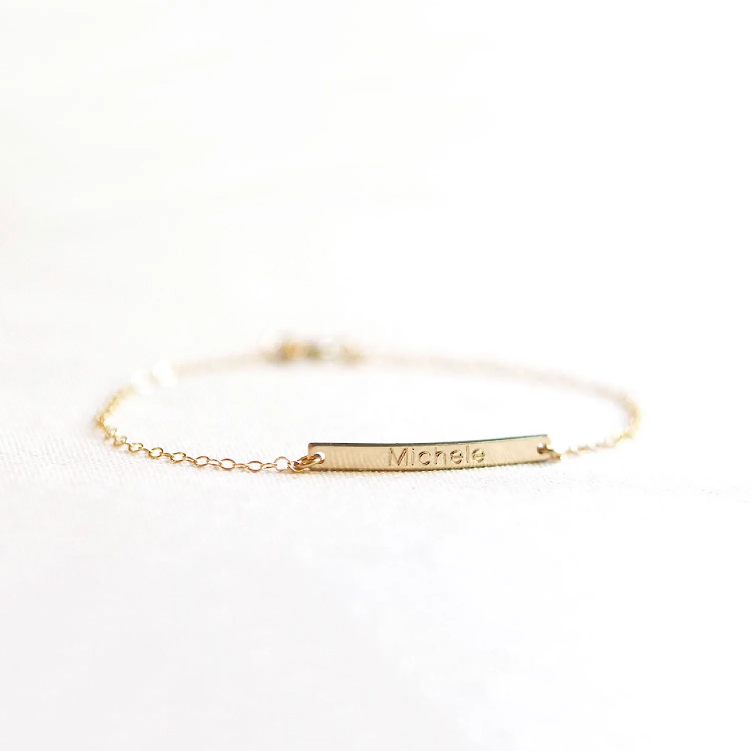 Name Bar Bracelet