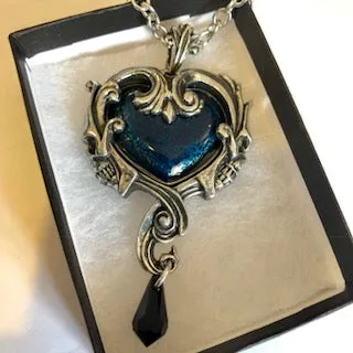 Necklace - Pendant - Midnight Heart