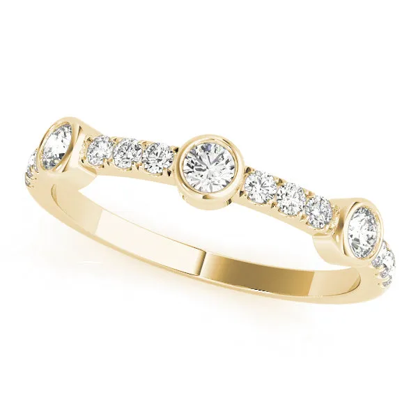 Peyton Women's Diamond Stacker Wedding Ring