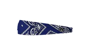 RAVEbandz MVP Headband - Blue Bandana