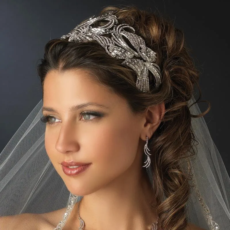 Royal Couture Crystal Bridal Headband Headpiece