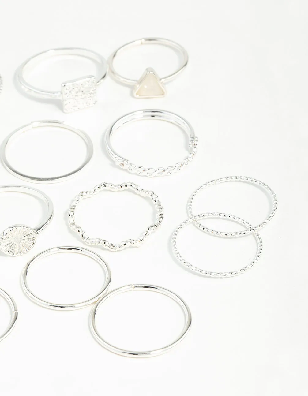 Silver Diacut Ring 26-Pack