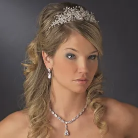 Stunning Couture Crystal Encrusted Bridal Tiara