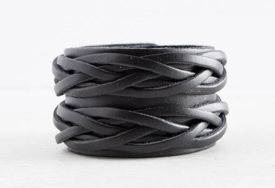 The Braided Leather Bracelet Collection