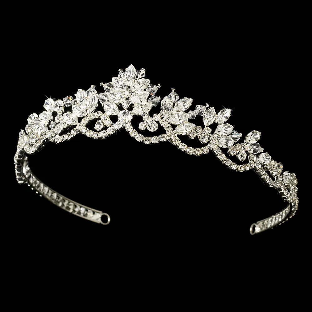 Vintage Inspired Swarovski Crystal Bridal Tiara